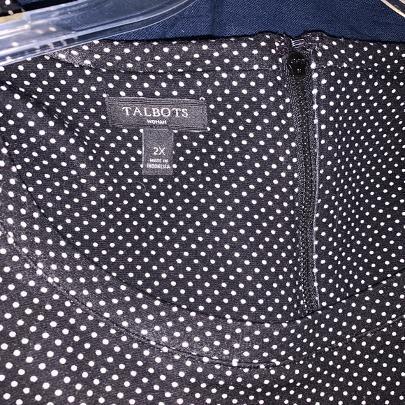 Polka-Dot and Lace Blouse - Picture 4 of 4